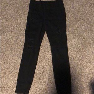 Black high waisted Jeggings